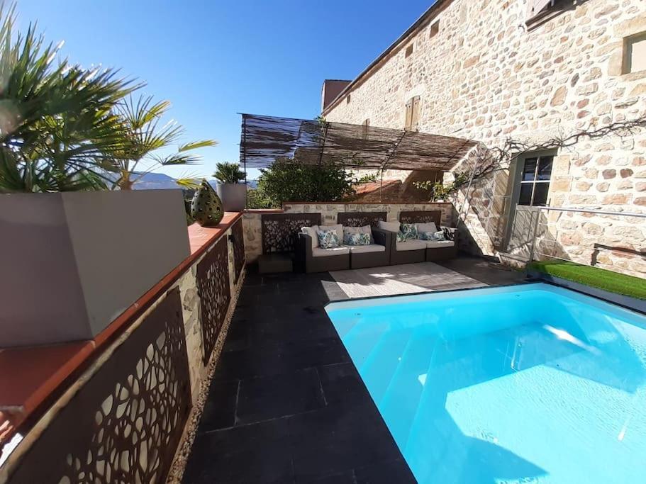 Les Pierres Blondes Apartment Montpeyroux  Exterior photo